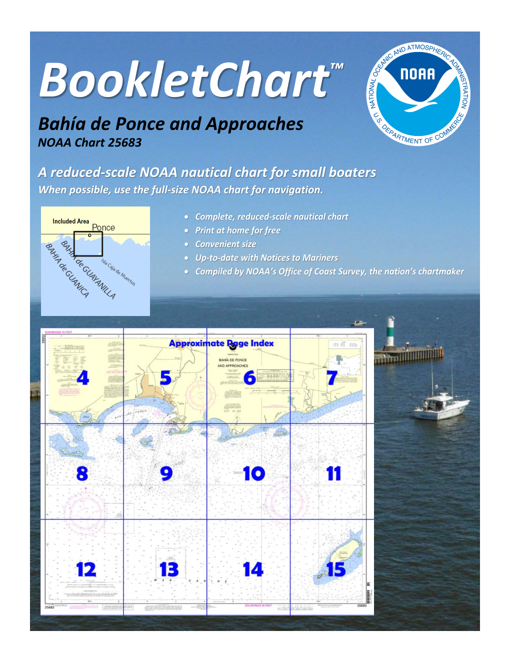 Bookletchart Bah A De Ponce And Approaches Noaa Chart A Reduced