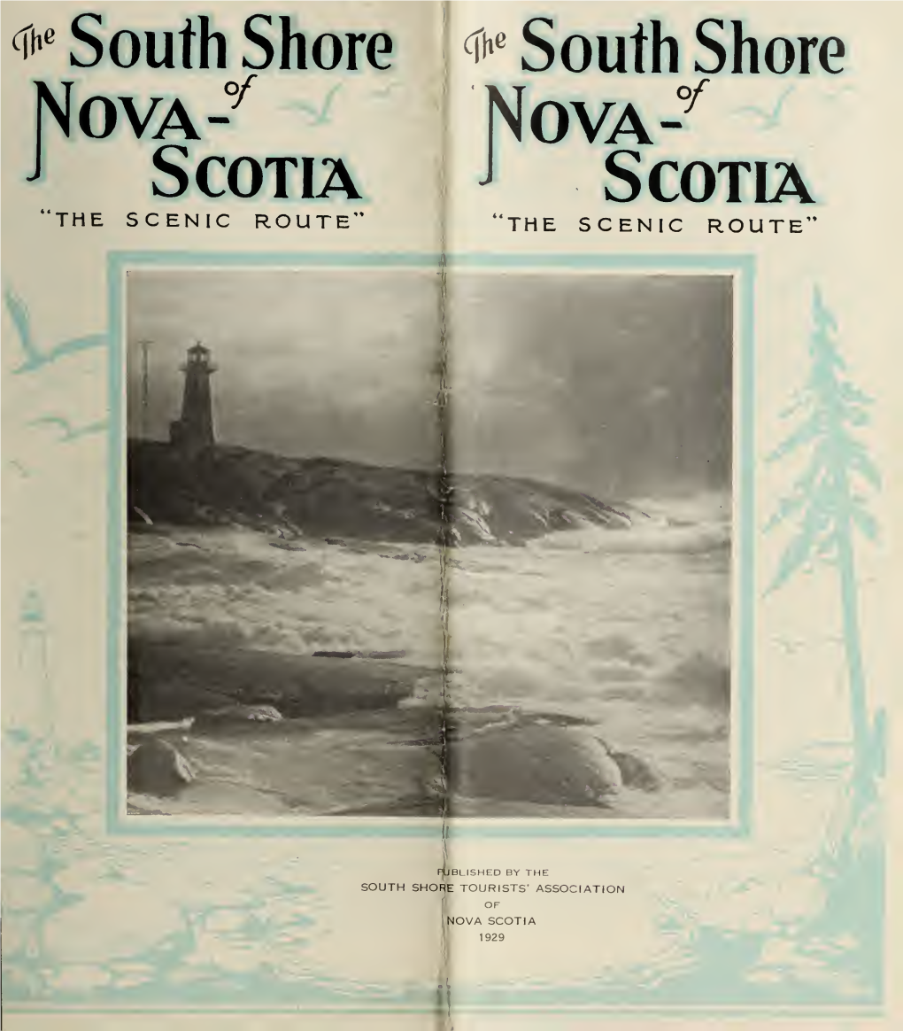 The South Shore Of Nova Scotia The Scenic Route Docslib