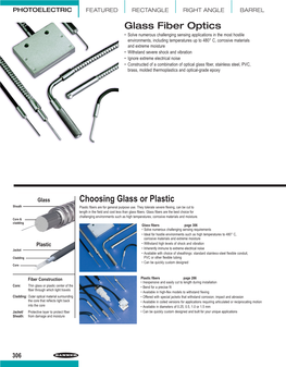 Glass Fiber Optics Choosing Glass Or Plastic