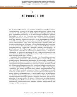 The Formative Years of Relativity in Which the Theory Essentially Received the Structure in Which It Later Became One of the Pillars of Modern Physics