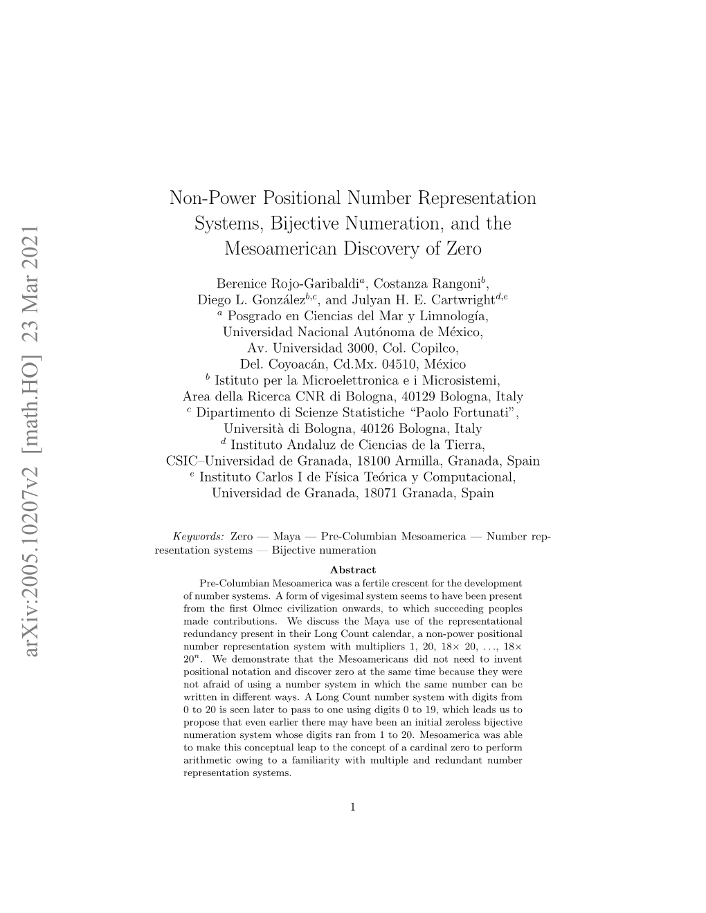 Non Power Positional Number Representation Systems Bijective