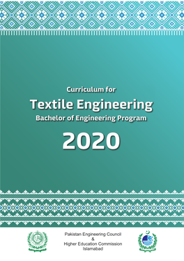 Textile Engineering Bachelor of Engineering Program 2020