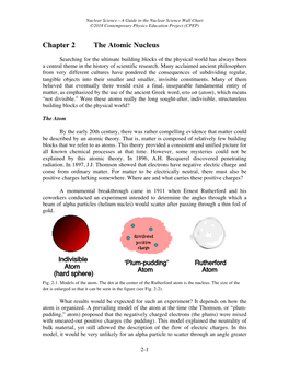 Chapter 2 the Atomic Nucleus