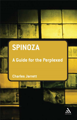 Spinoza: a Guide for the Perplexed
