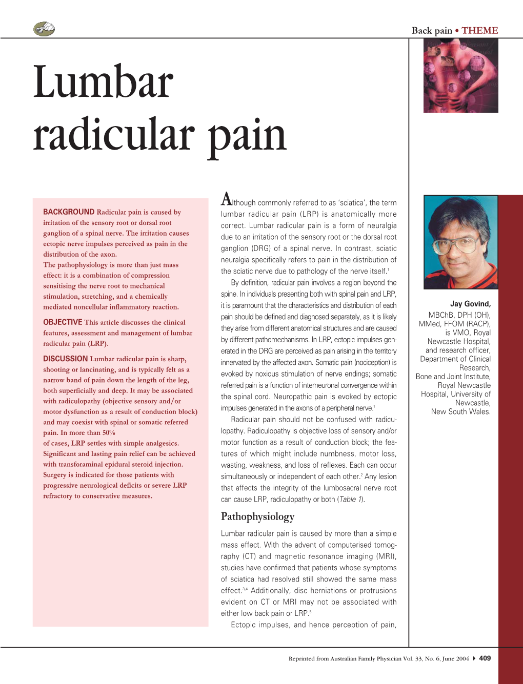 Lumbar Radicular Pain DocsLib