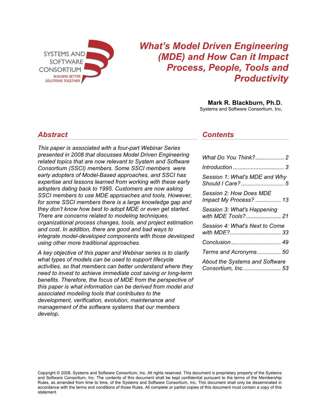 What S Model Driven Engineering MDE And How Can It Impact DocsLib