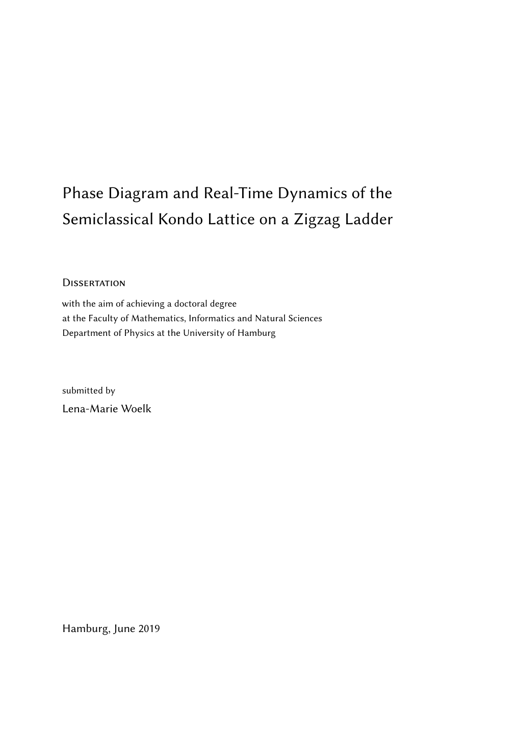 Phase Diagram And Real Time Dynamics Of The Semiclassical Kondo Lattice