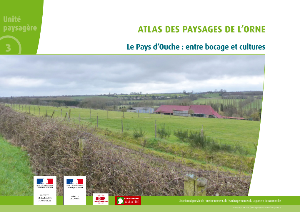 Atlas Des Paysages De L orne Unité Paysagère Le Pays DOuche Entre