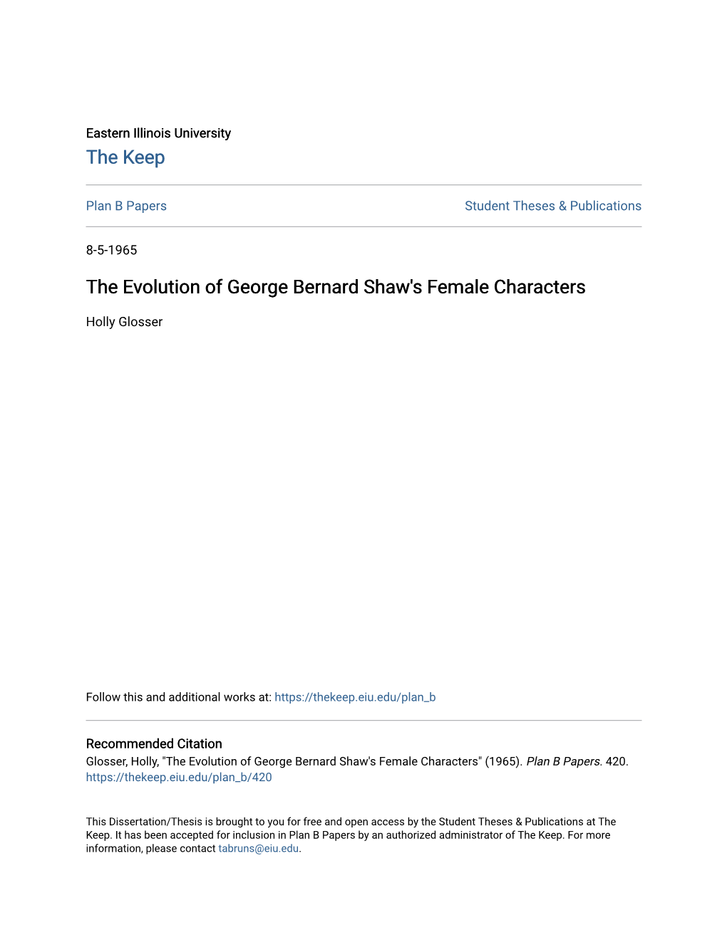The Evolution Of George Bernard Shaw S Female Characters Docslib