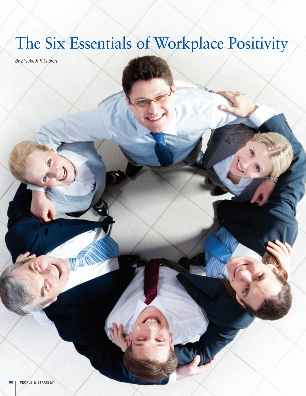 The Six Essentials Of Workplace Positivity Docslib