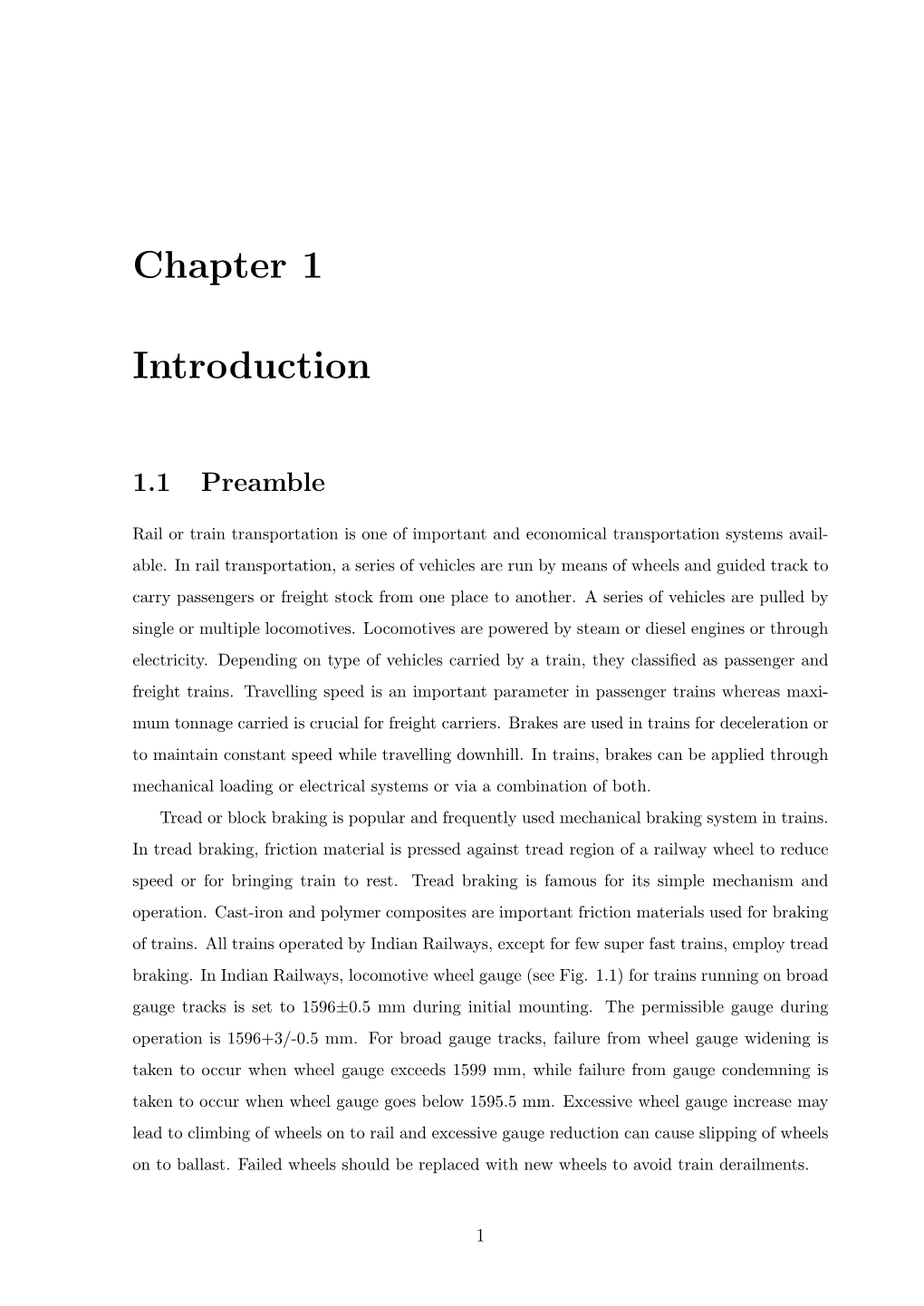 Chapter 1 Introduction
