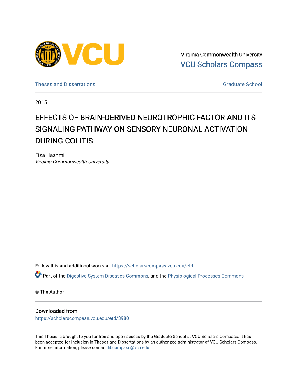 Effects of Brain-Derived Neurotrophic Factor and Its Signaling Pathway on Sensory Neuronal Activation During Colitis