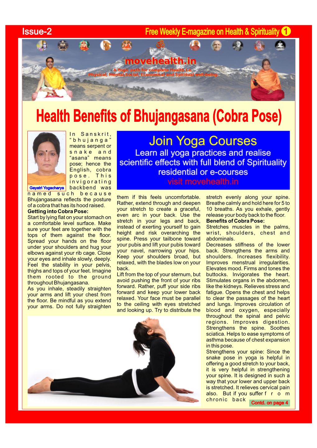 Health Benefits Of Bhujangasana Cobra Pose DocsLib