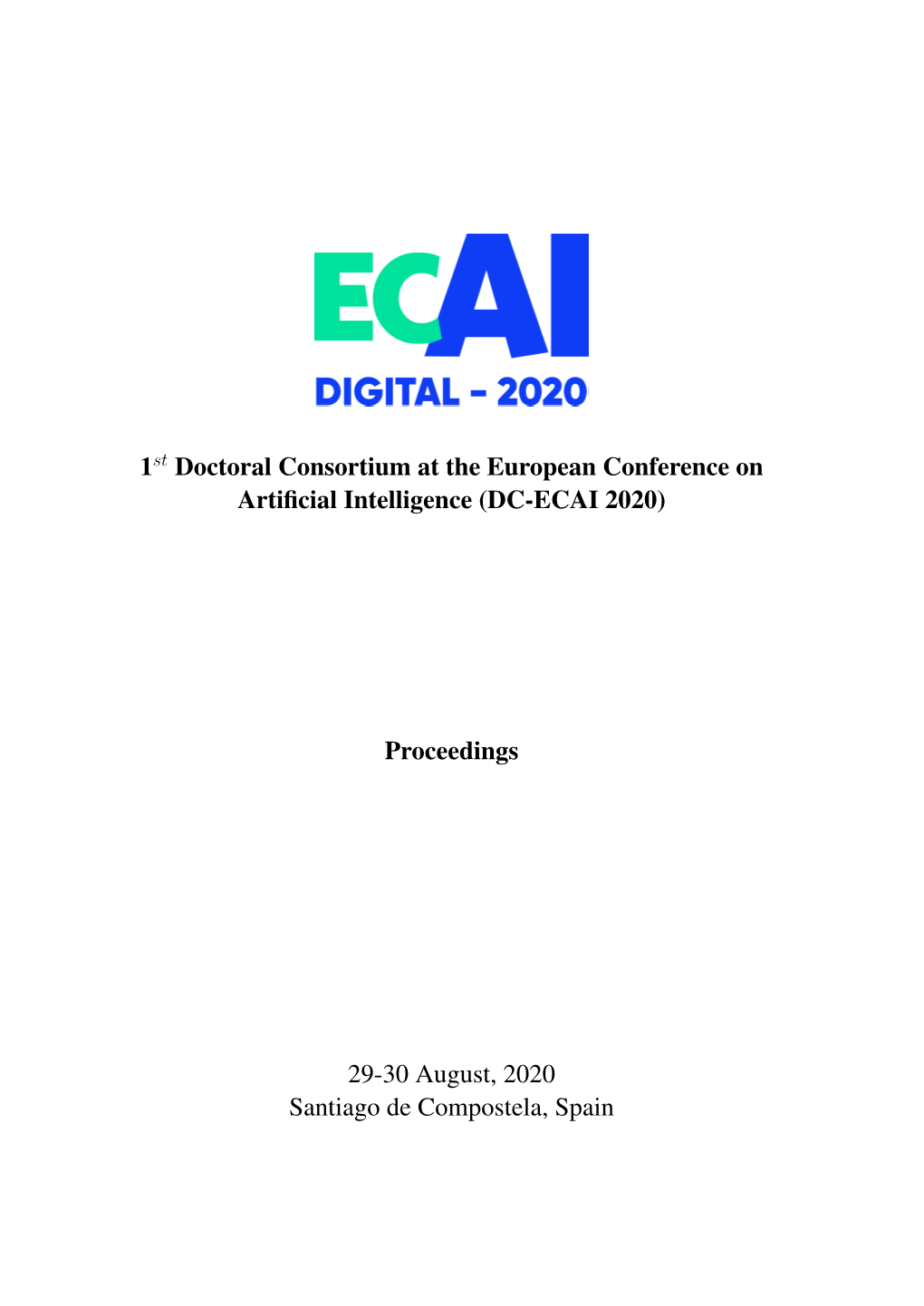 Dc-Ecai 2020)
