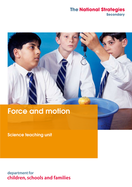 Force and Motion