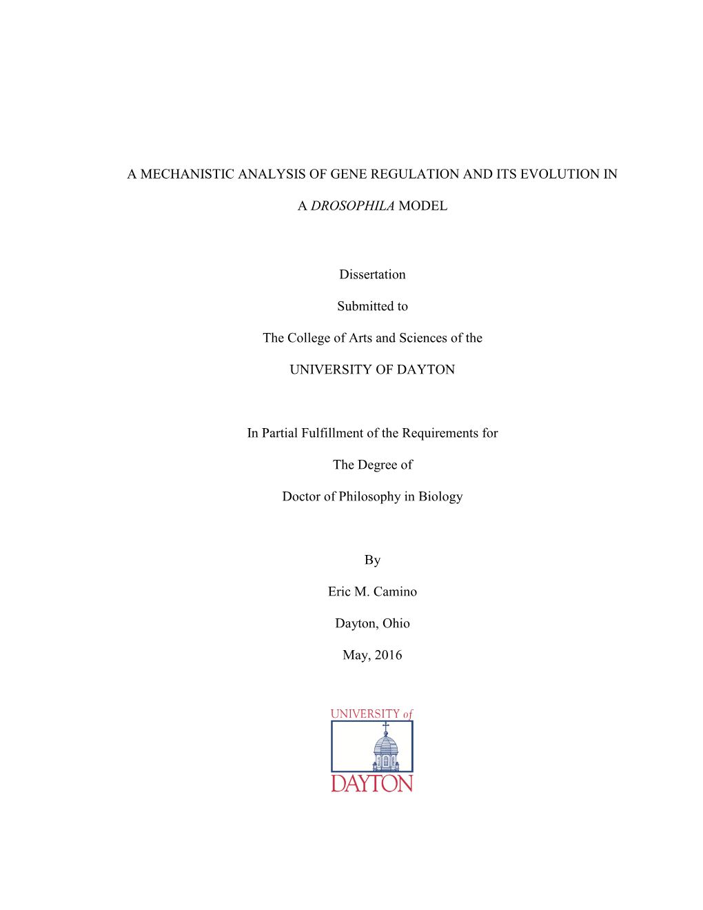 A Mechanistic Analysis of Gene Regulation and Its Evolution In