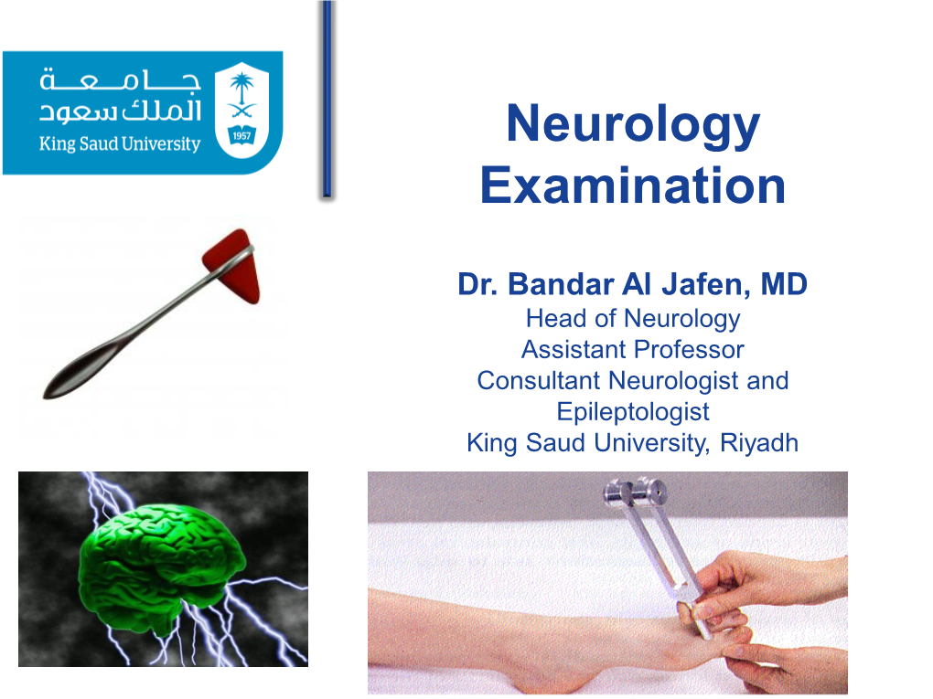 Neurological Examination Docslib