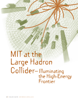 MIT at the Large Hadron Collider—Illuminating the High-Energy Frontier