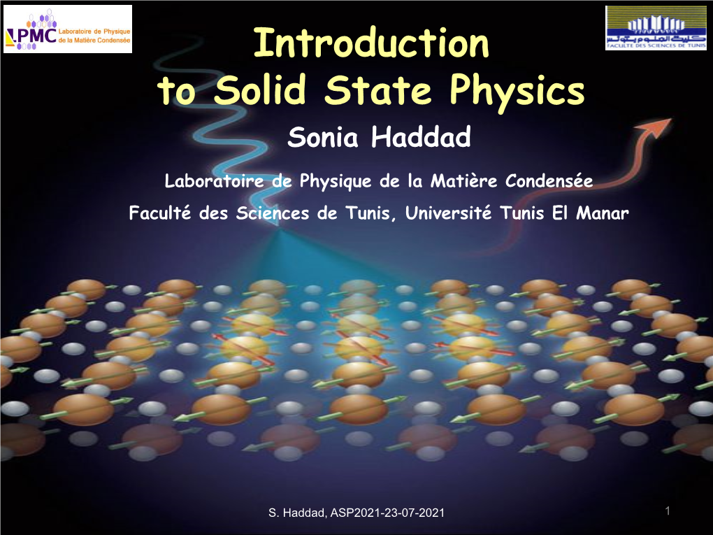 Introduction To Solid State Physics Docslib