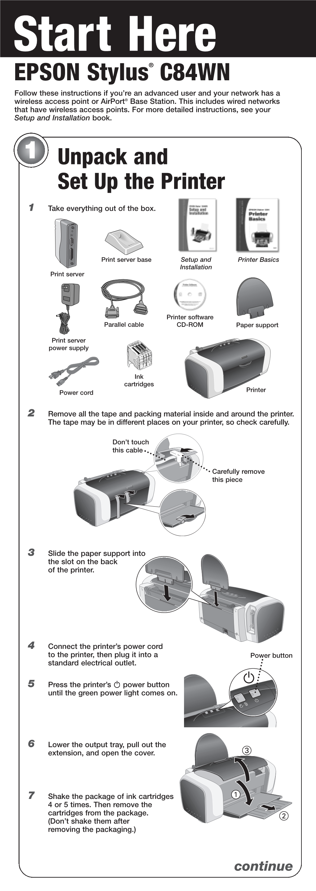 Stylus C84WN Printer Driver