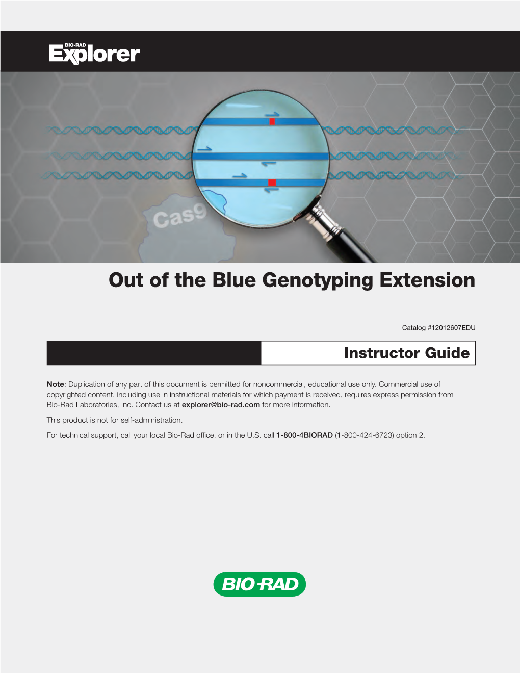 Instructor Guide Out Of The Blue Genotyping Extension DocsLib