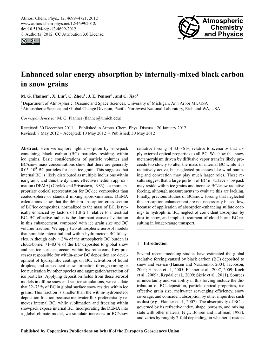 Articles Residing Within Ply External Optical Properties to All BC