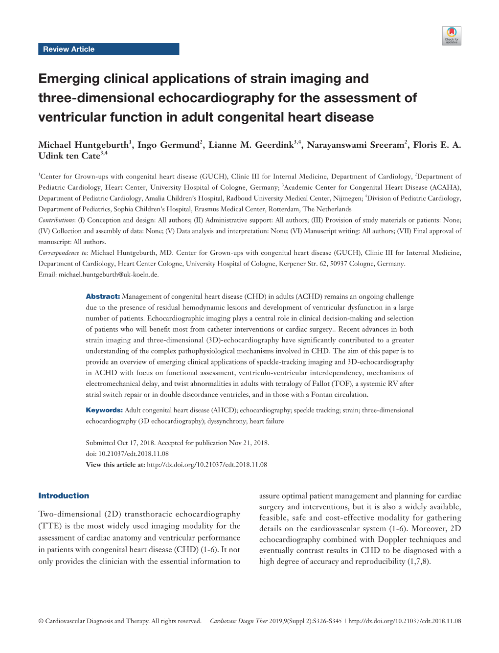 Emerging Clinical Applications Of Strain Imaging And Three Dimensional