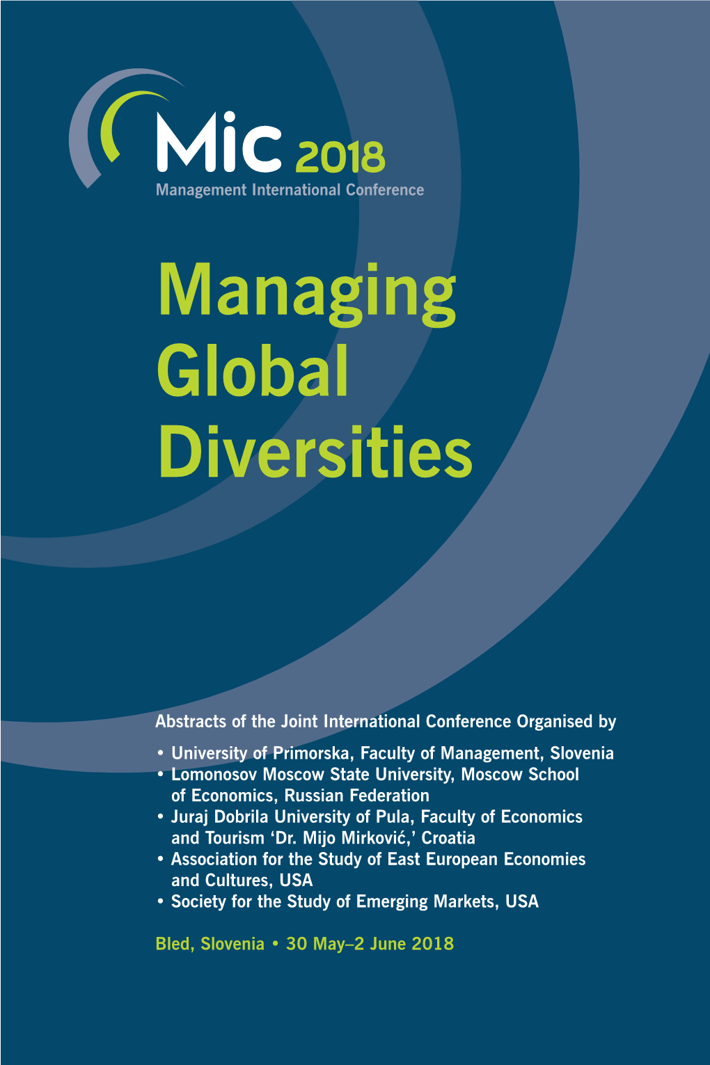 MIC 2018: Managing Global Diversities