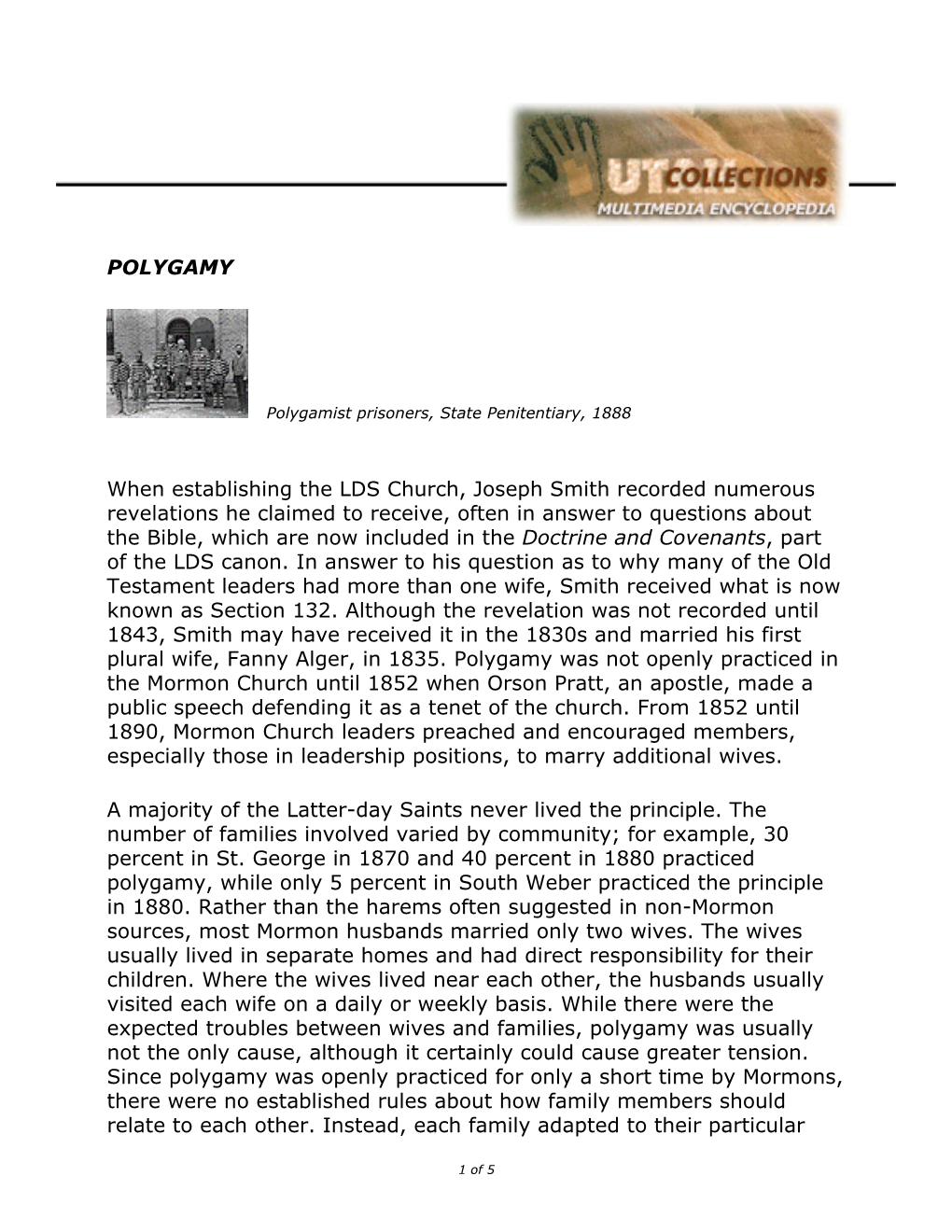 Utah History Encyclopedia