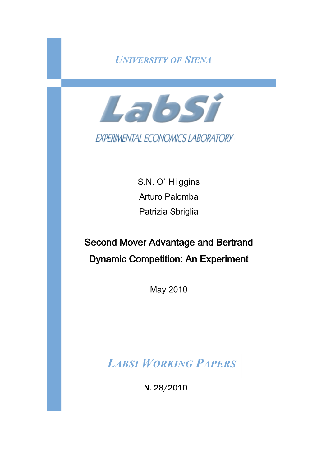 Labsi Working Papers