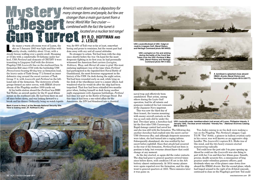 Mystery of the Desert Gun Turret