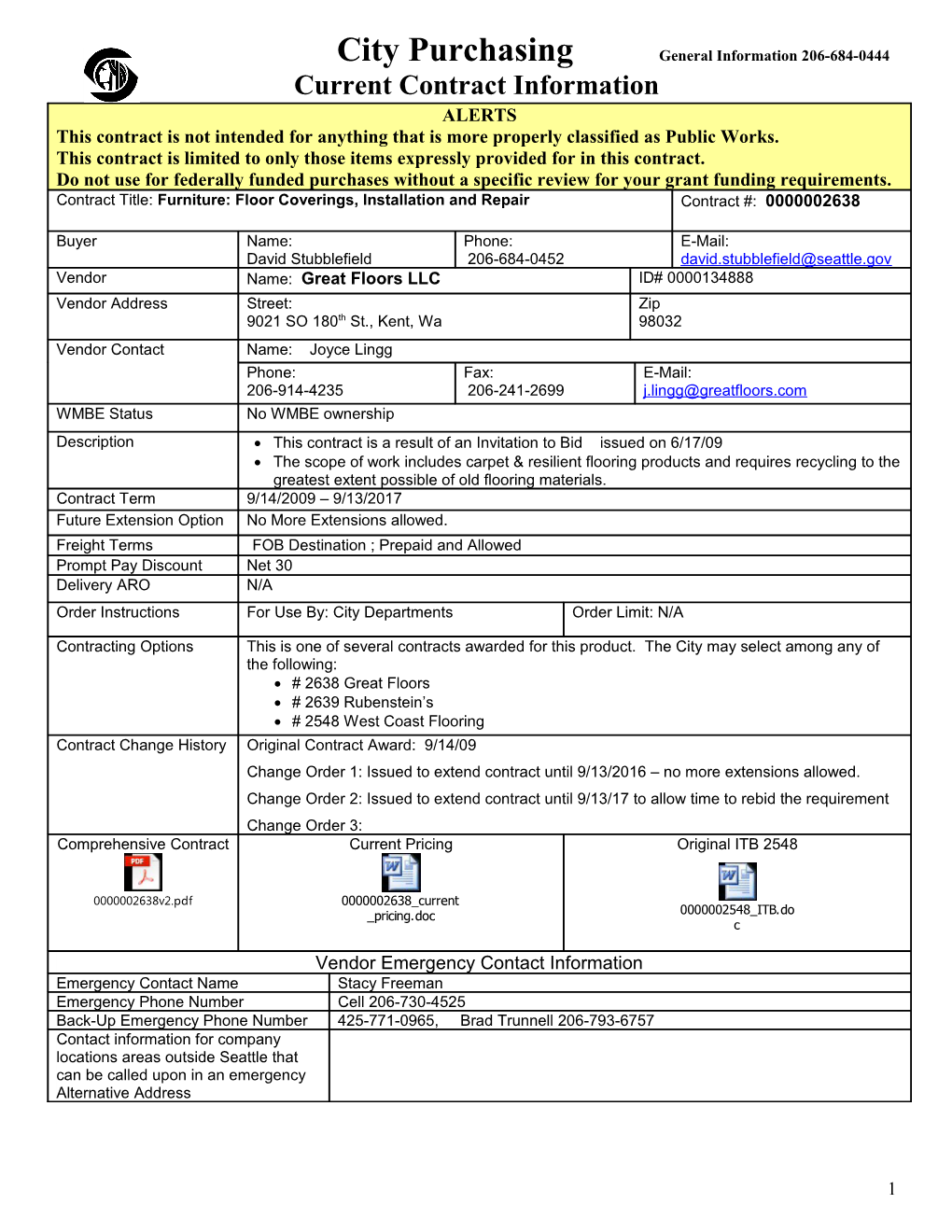 Current Contract Information Form s2