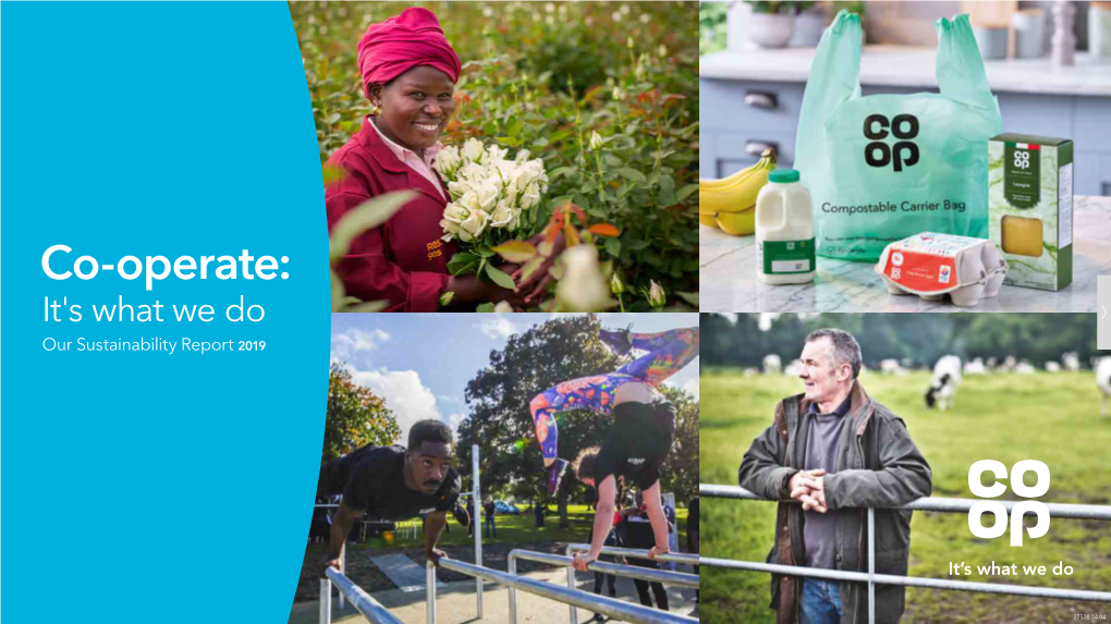 Co-Op's 2019 Sustainability Report