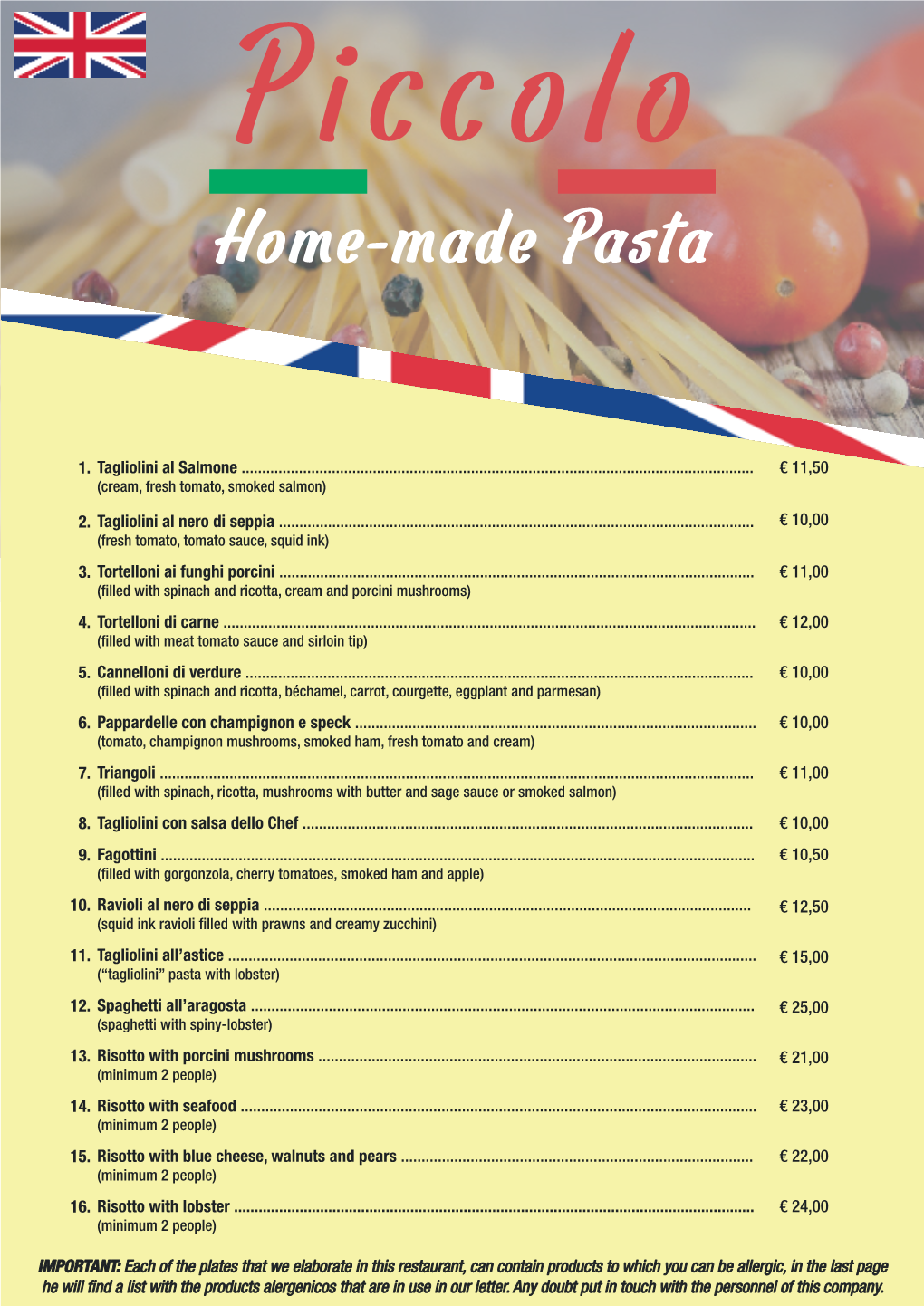 Home-Made Pasta