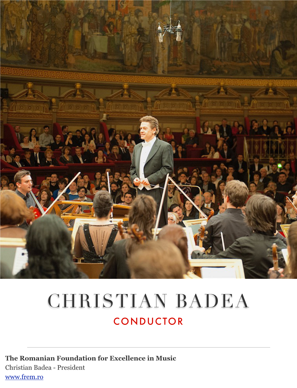 Christian Badea Conductor