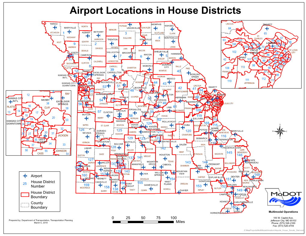 Map Missouri House