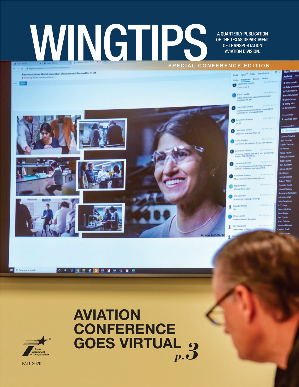 AVIATION CONFERENCE GOES VIRTUAL P.3 FALL 2020