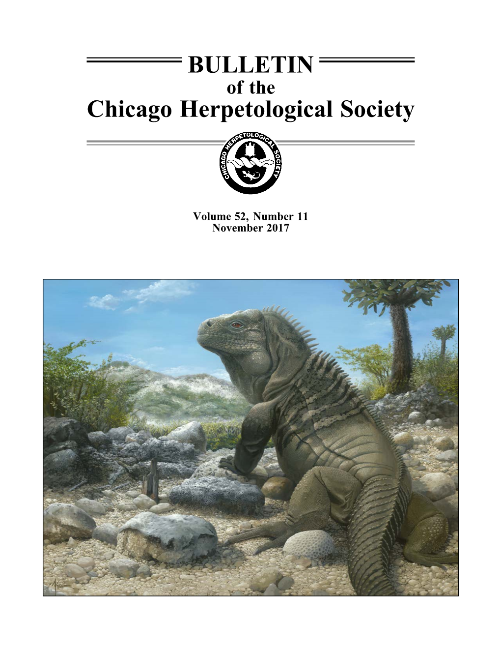 BULLETIN Chicago Herpetological Society