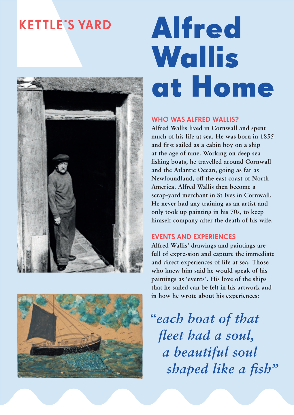 Download the Alfred Wallis Activity Sheet Here