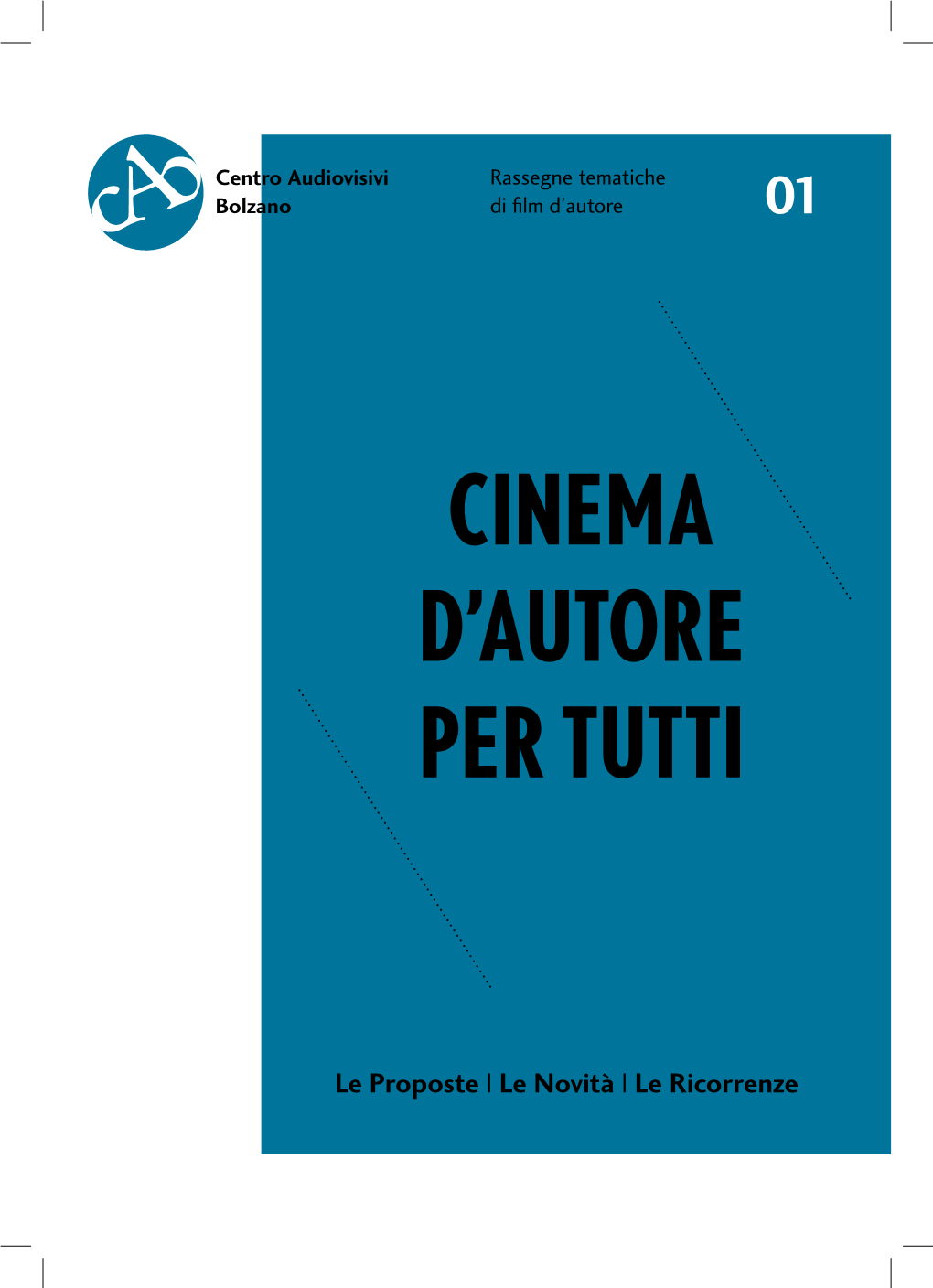 CINEMA D'autore Per Tutti