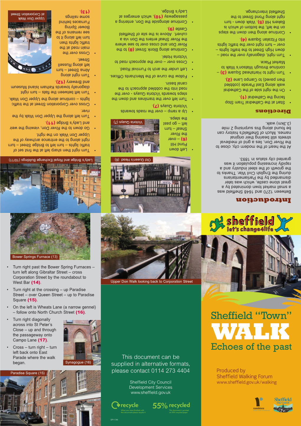 Sheffield Town Walk