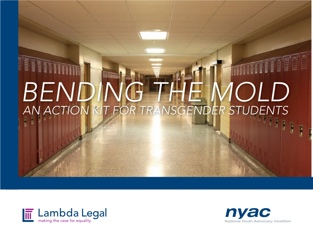 Bending the Mold: an Action Kit for Transgender Students