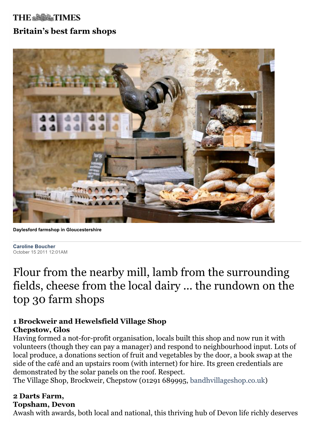 Britain's Best Farm Shops