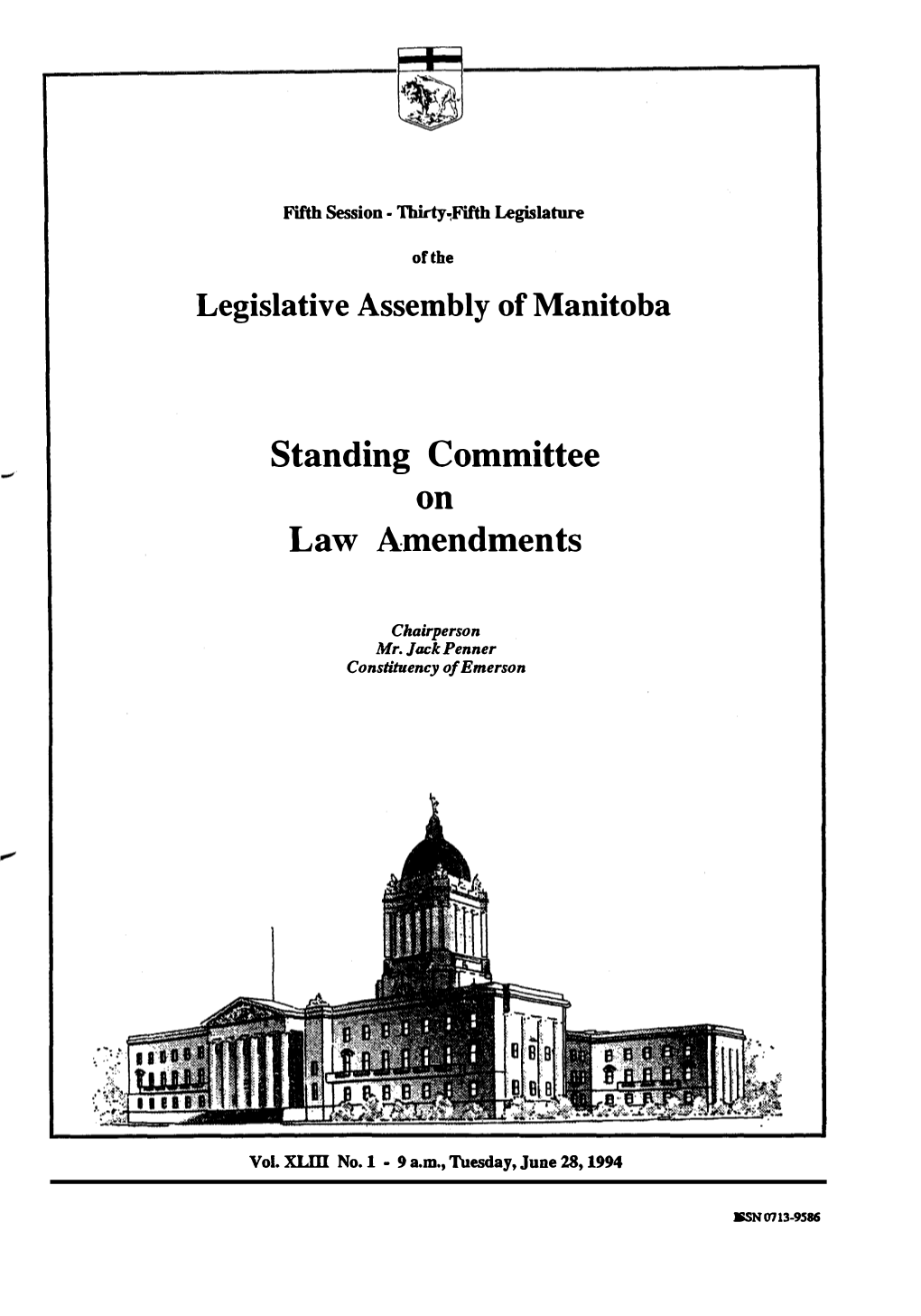 Standing Committee on Law Amendments