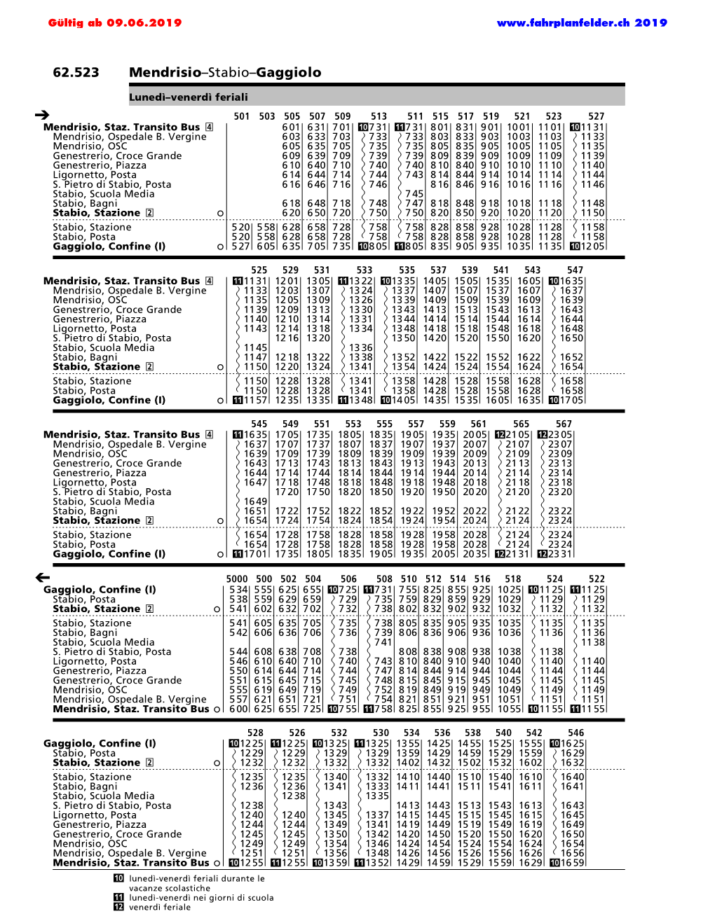 62.523 Mendrisio–Stabio–Gaggiolo