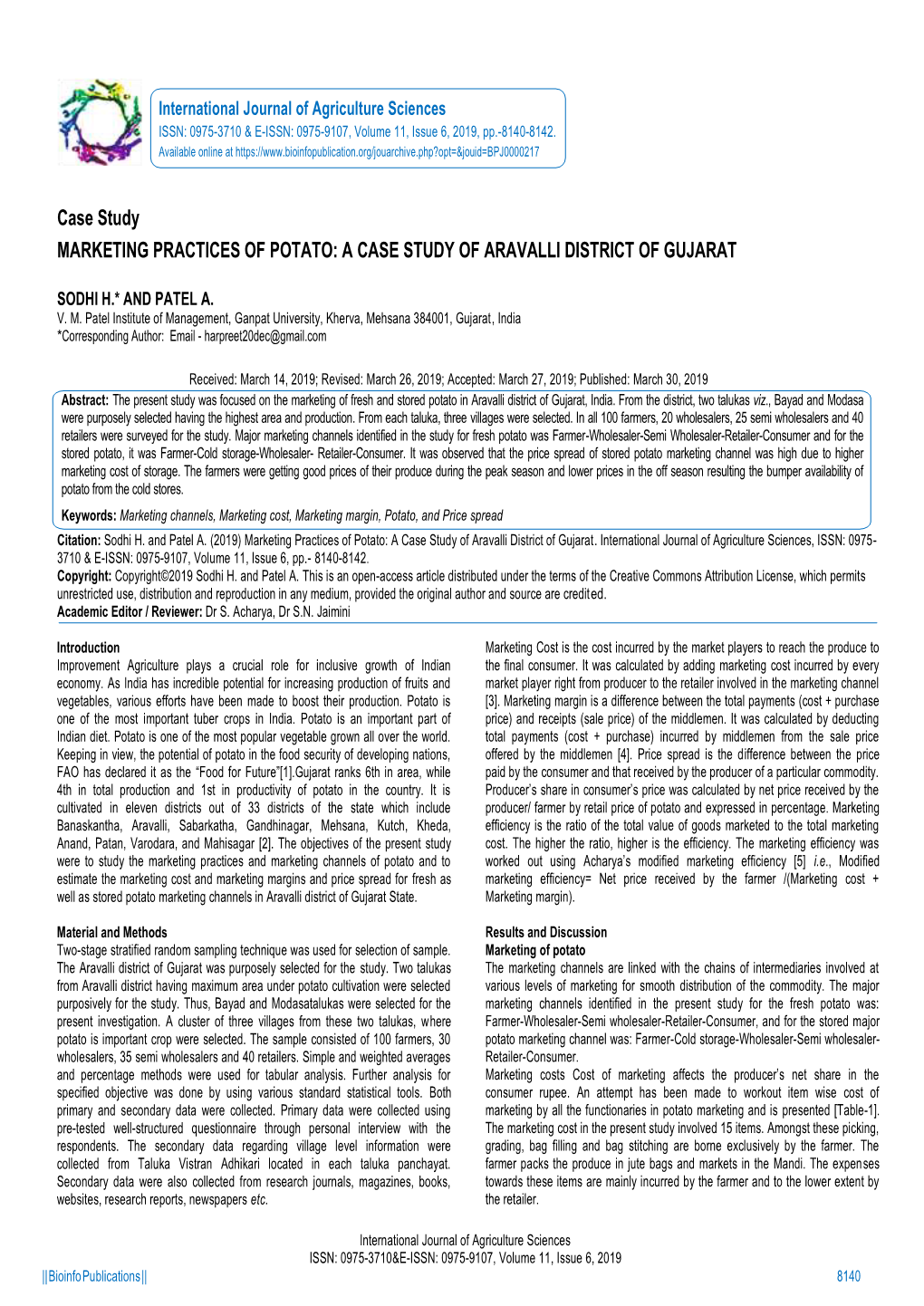 A Case Study of Aravalli District of Gujarat