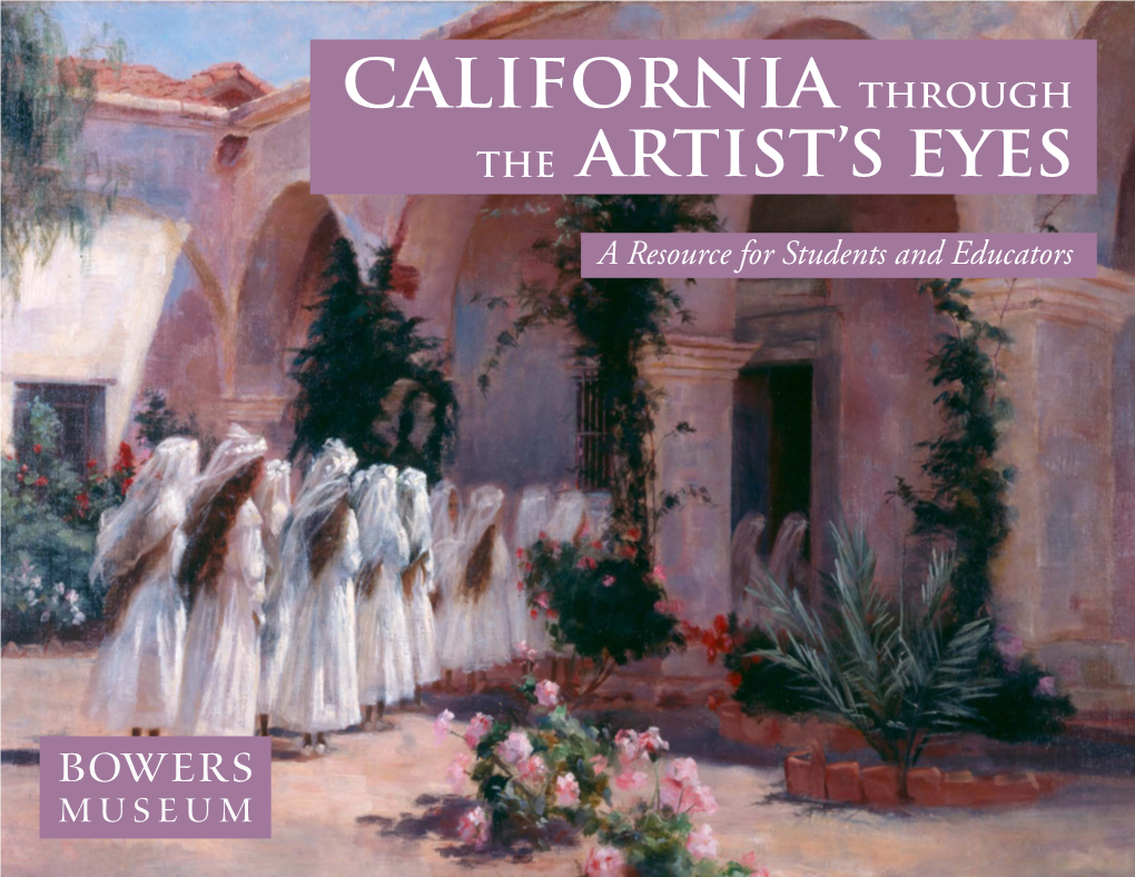 THE ARTIST's EYES a Resource for Students and Educators ACKNOWLEDGEMENTS