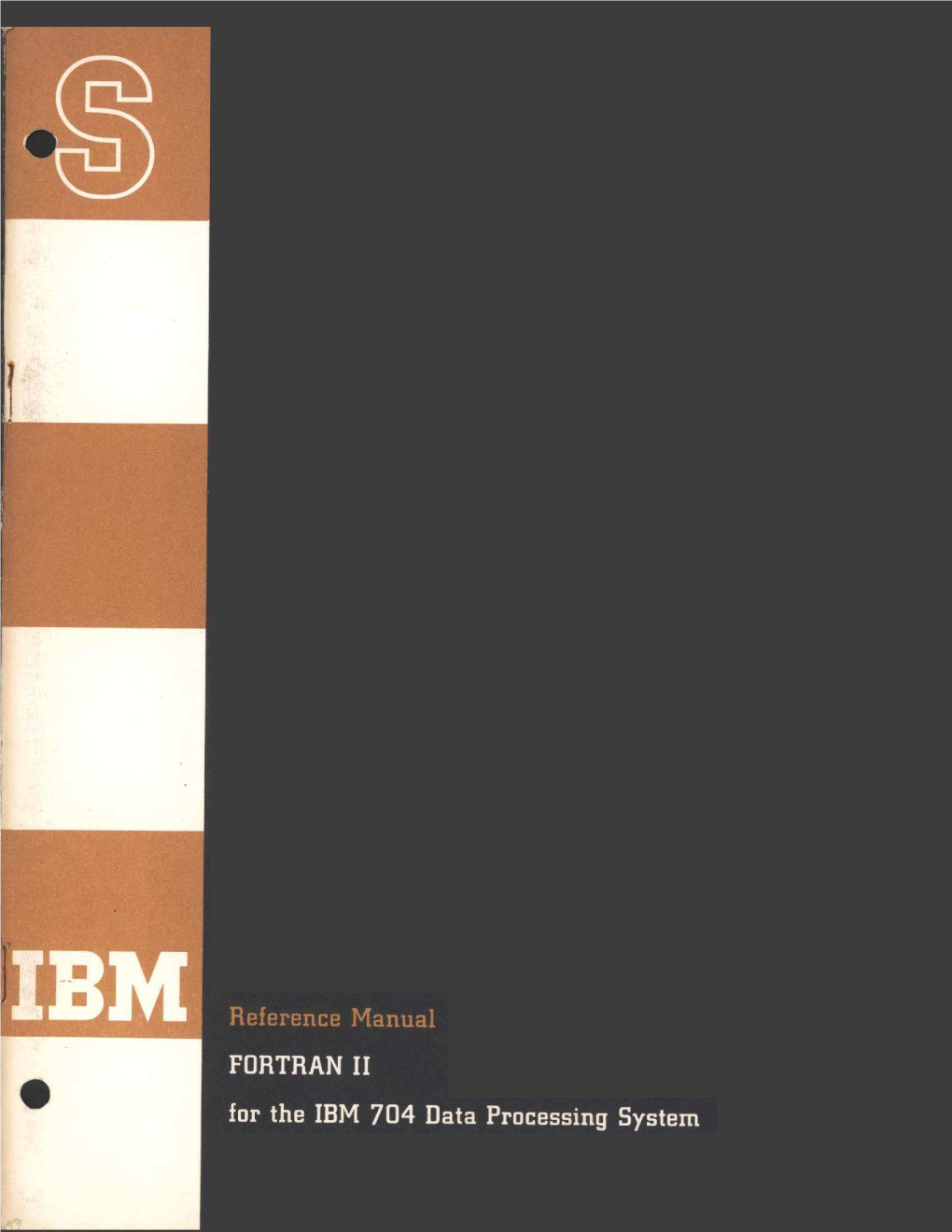 Weeel for the IBM 704 Data Processing System Reference Manual