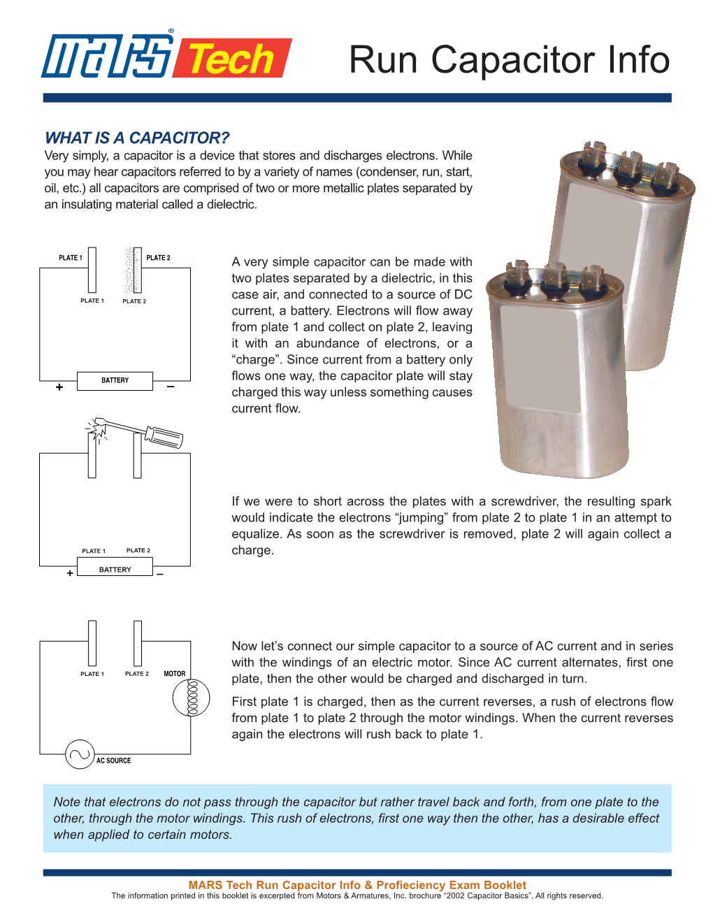 Run Capacitor Info-98582