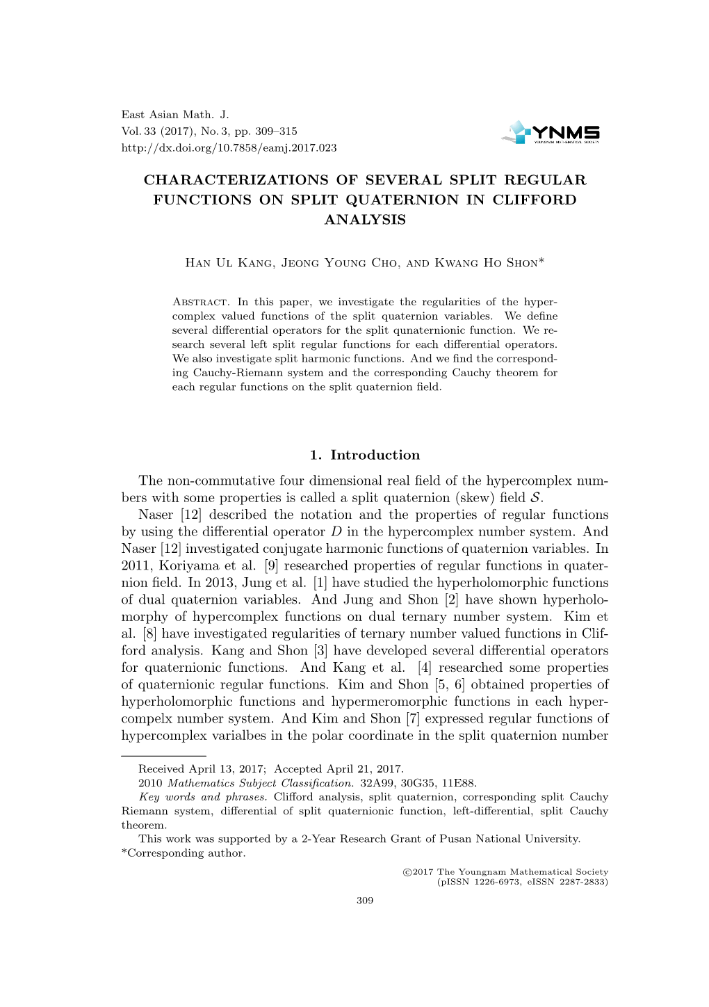 Characterizations of Several Split Regular Functions on Split Quaternion in Clifford Analysis